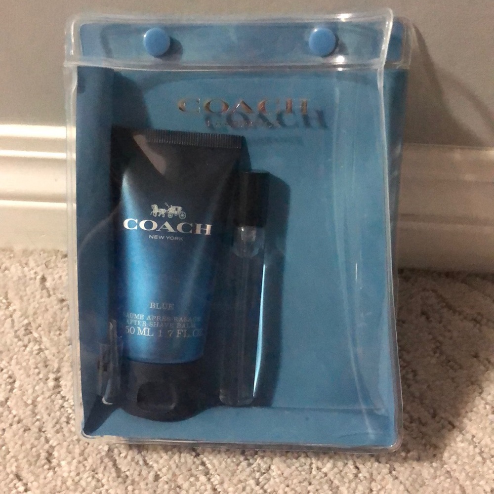 COACH Mens Blue Gift Set